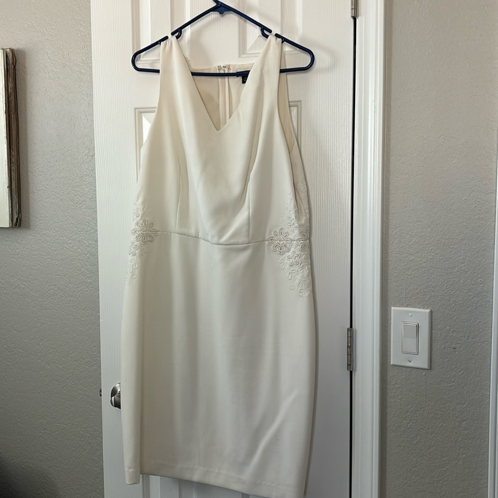 Off white dress from Ann Taylor